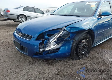 2010 Chevrolet Impala Ls z USA, uszkodzony, nr VIN 2G1WA5EK8A1156932